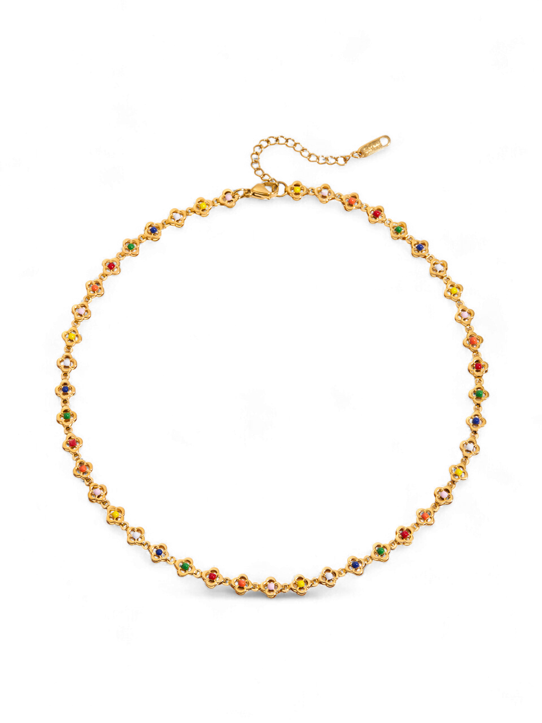 Rainbow Bloom Necklace