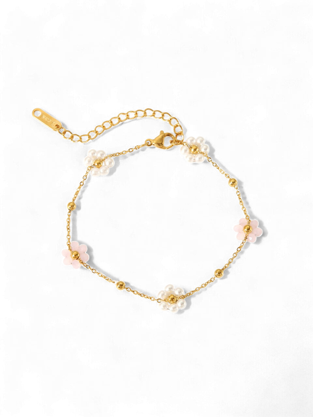 Pastel Bloom Anklet