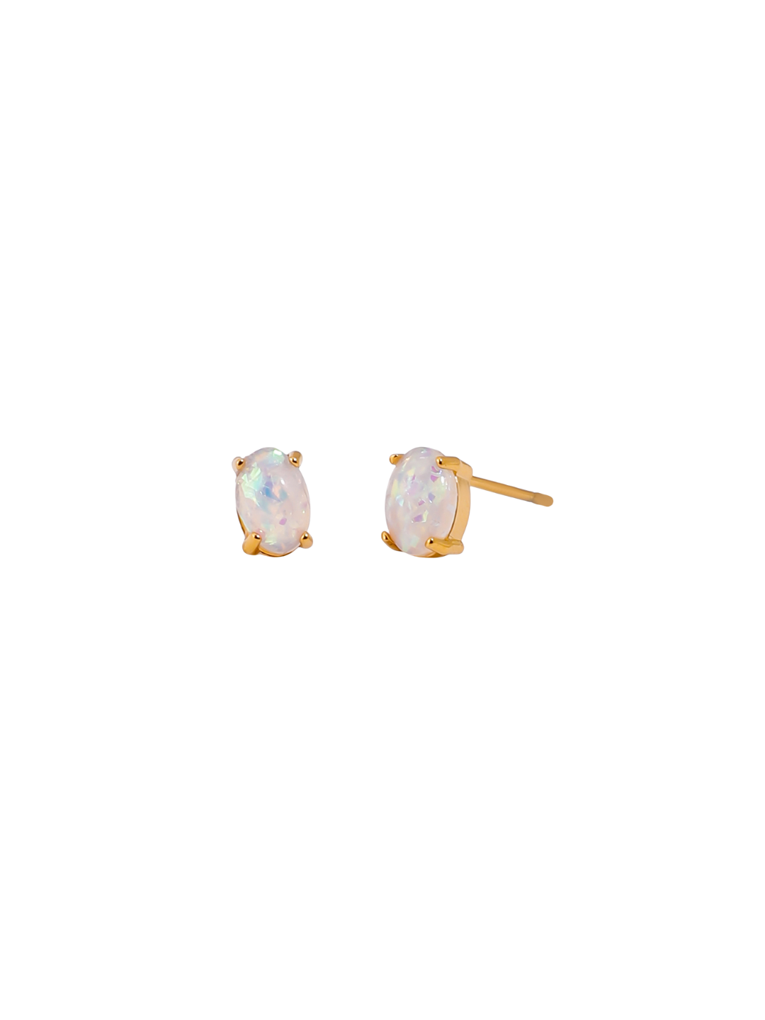 Iridescent Glow Studs