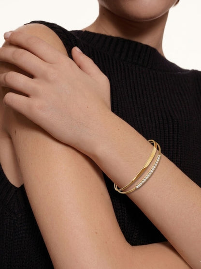 Twin Glow Bangle