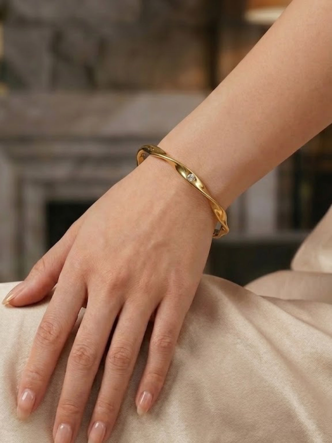 Twist Flow Bangle
