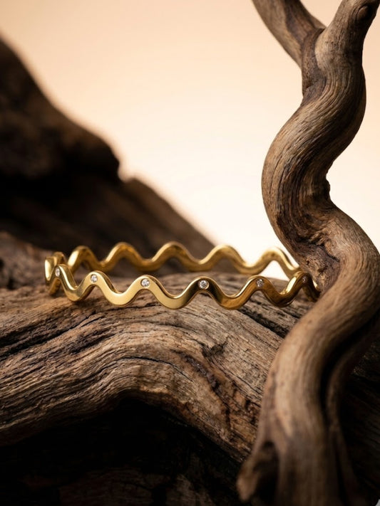Wave Glow Bangle
