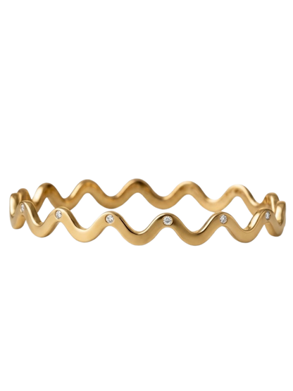 Wave Glow Bangle