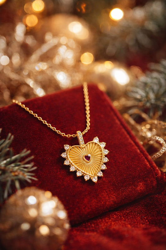 Beaming Heart Necklace