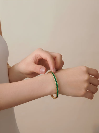 Jade Shine Bangle