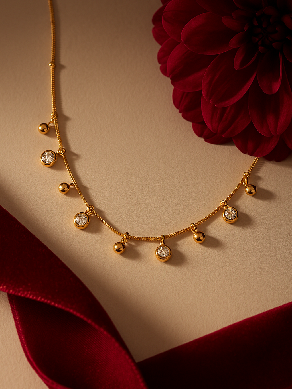 Stardust Drops Necklace