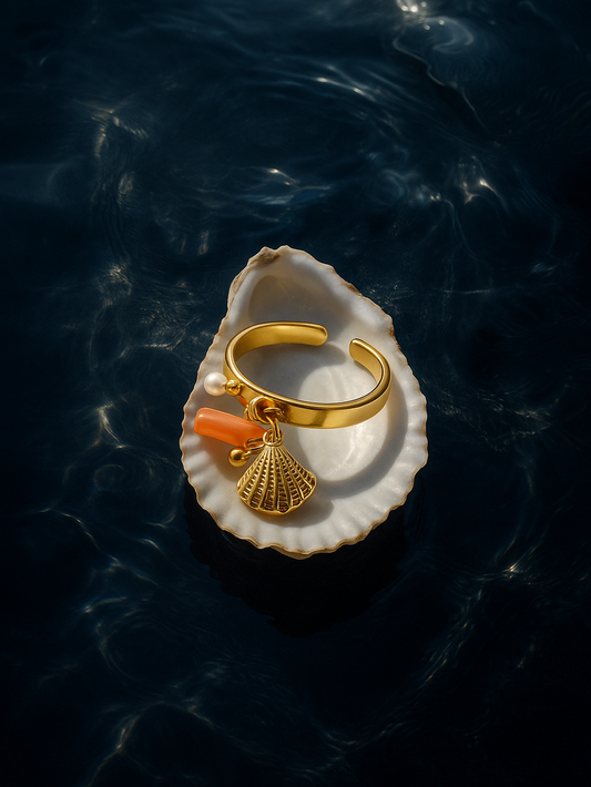 Ocean Charm Ring