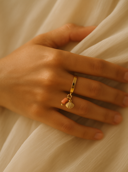 Ocean Charm Ring