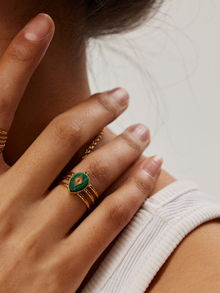 Emerald Eye Ring