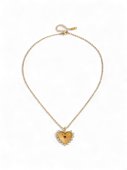 Beaming Heart Necklace