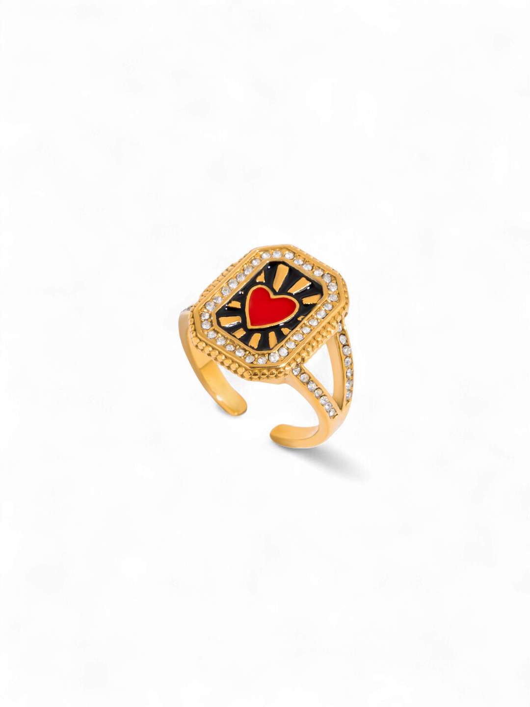 Heartburst Vintage Ring