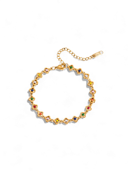 Rainbow Bloom Bracelet