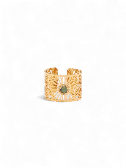 Golden Mirage Ring