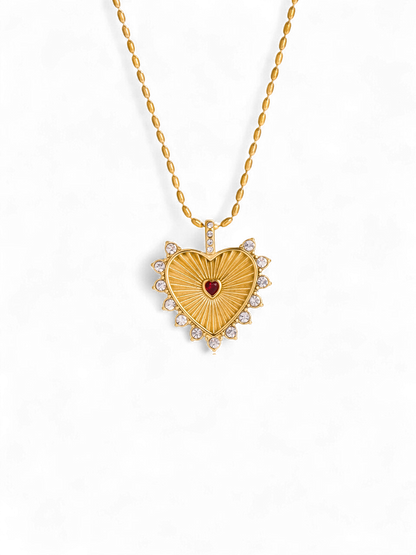 Beaming Heart Necklace