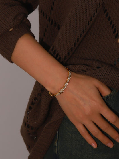 Dazzle Drift Bangle