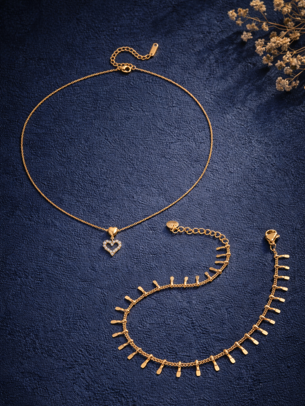 Heartbeat Charm Duo