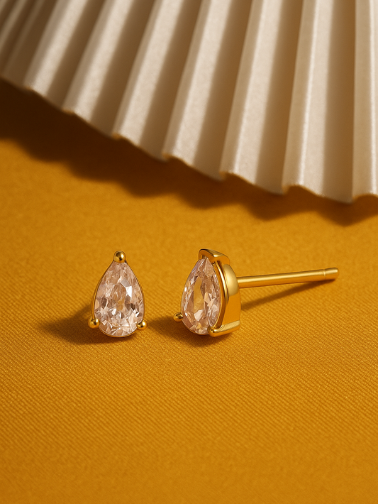 Crystal Petal Studs