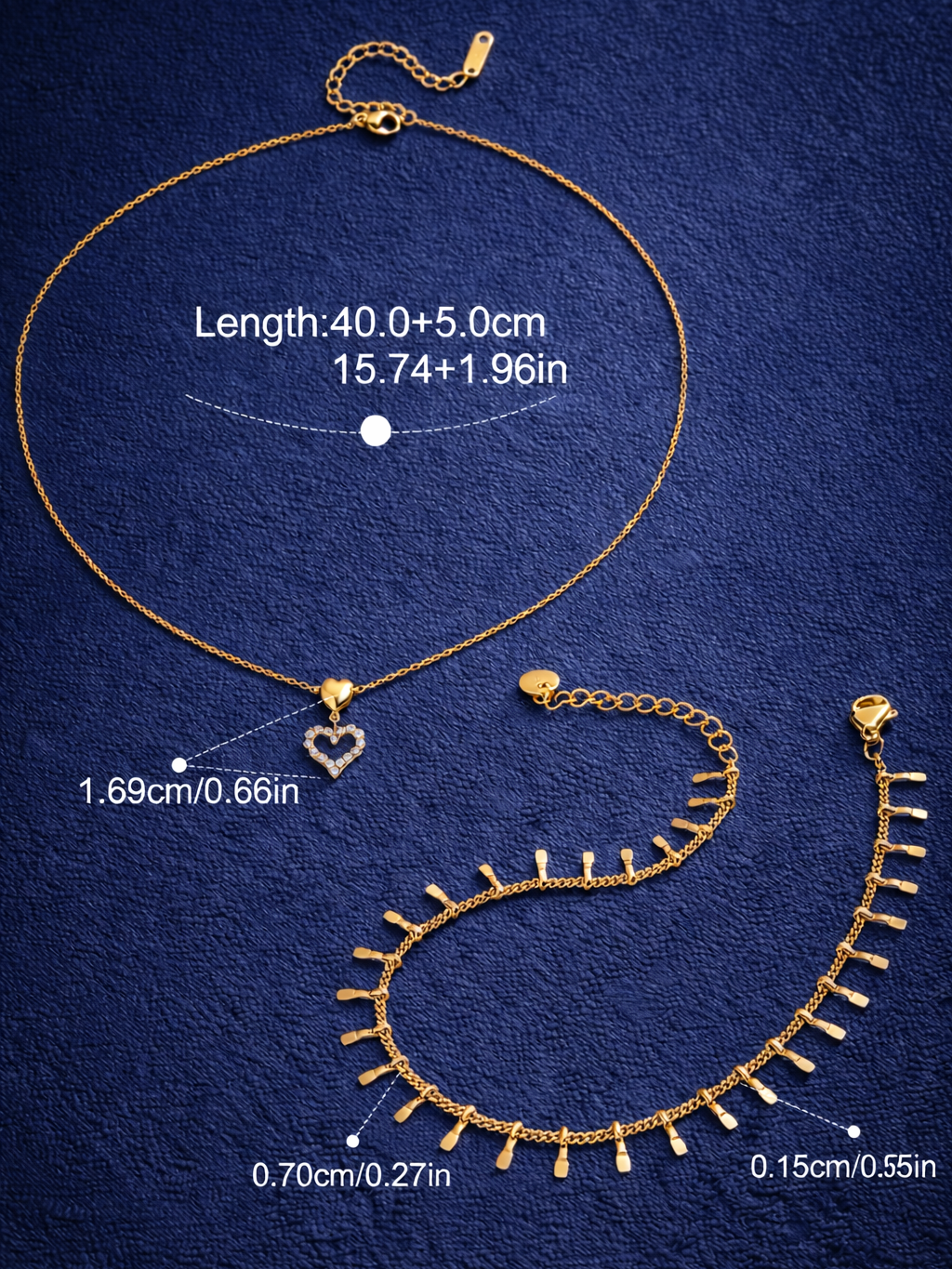 Heartbeat Charm Duo