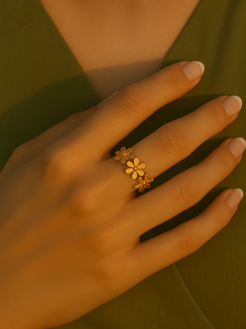 Daisy Glow Ring