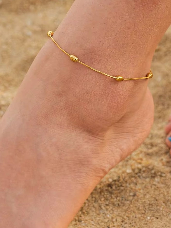 Luna Bead Anklet