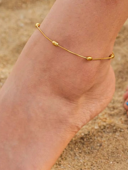 Luna Bead Anklet