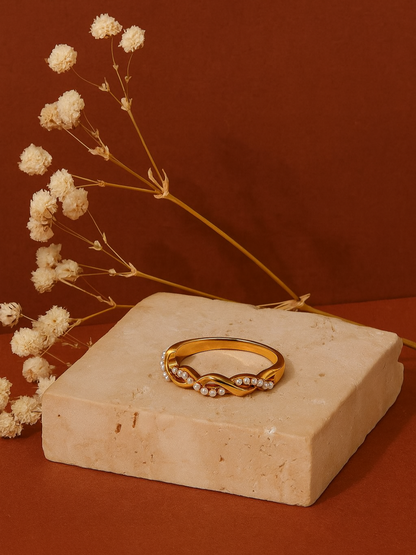 Pearl Braid Ring